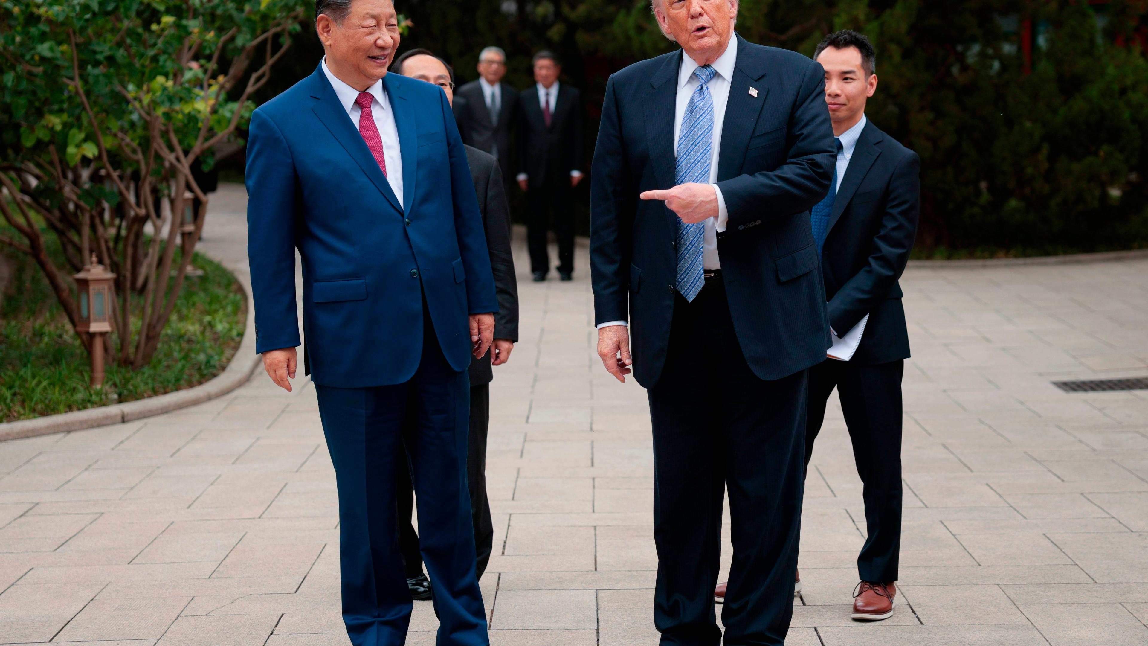 特朗普访华后对美国支持台湾的态度表示不确定